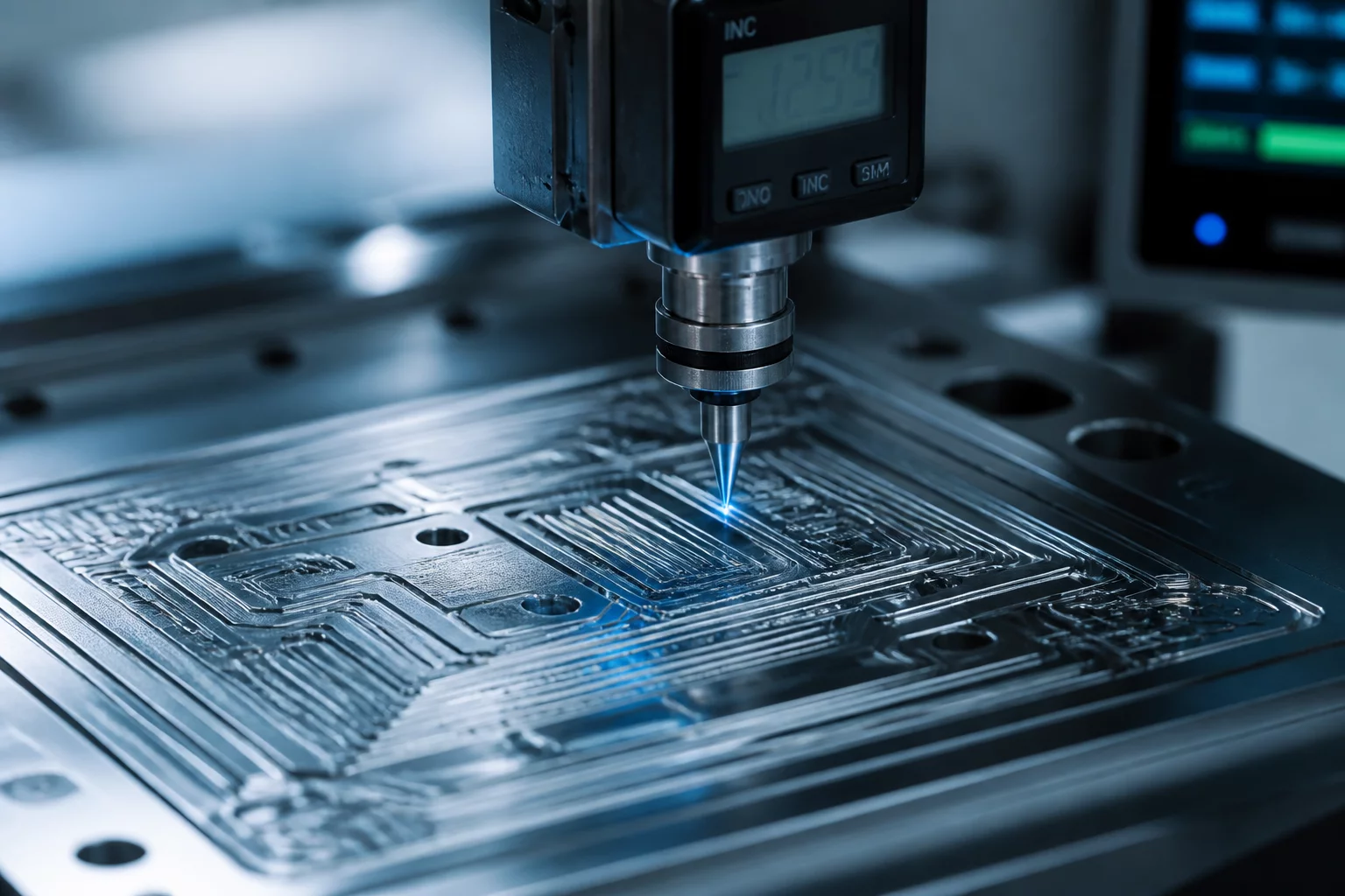 Macro inspection of a laser-engraved surface for quality acceptance