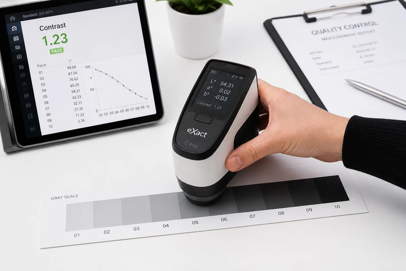 Measuring Contrast Accurately