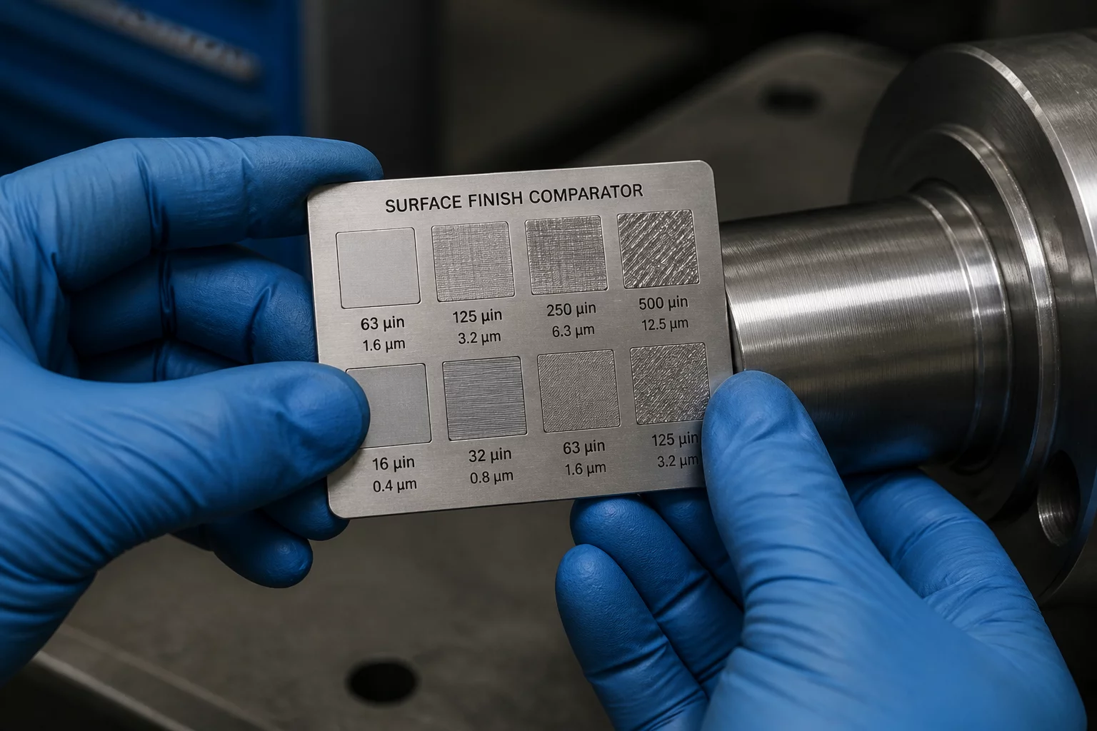 Surface intent and quality control inspection